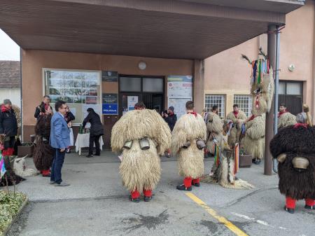 Občino Razkrižje obiskali kurenti 3